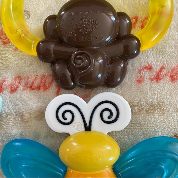 Non Toxic Teether, Spoon & Rattle Bundle - Picture 8 of 8